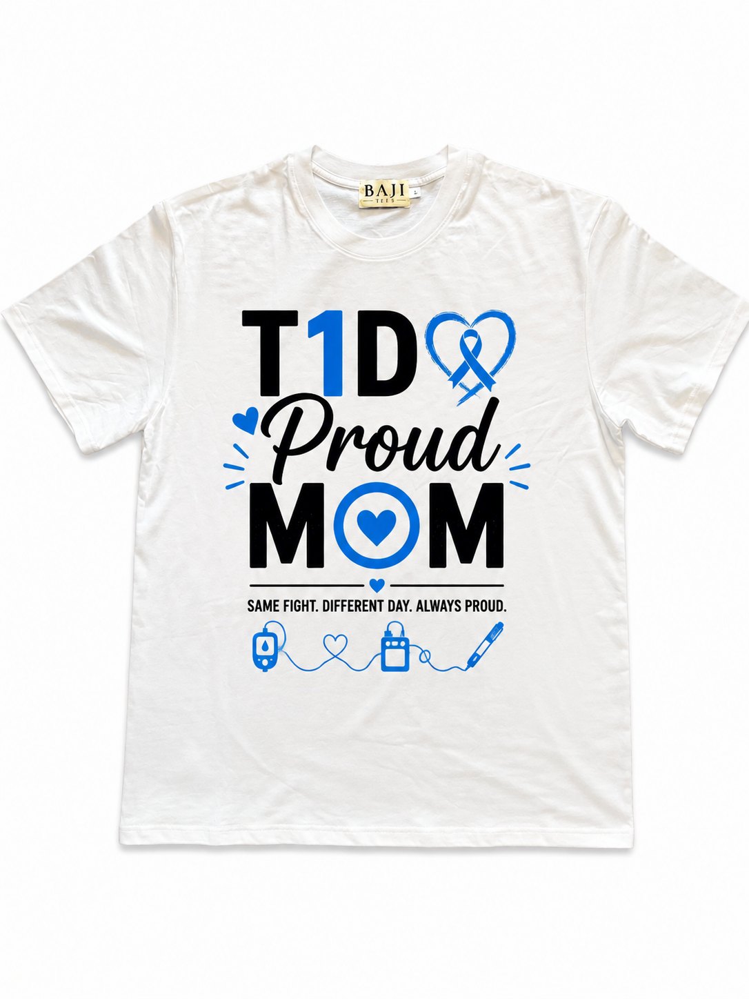 T1D Short Sleeve Mom T-shirt